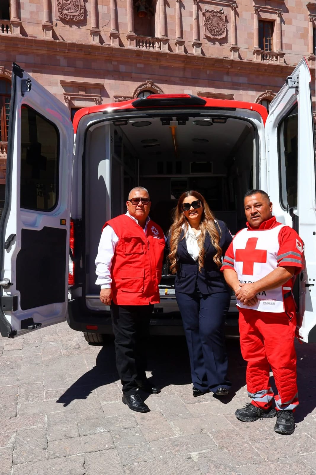 Recibe nueva ambulancia la Cruz Roja de Sabinas