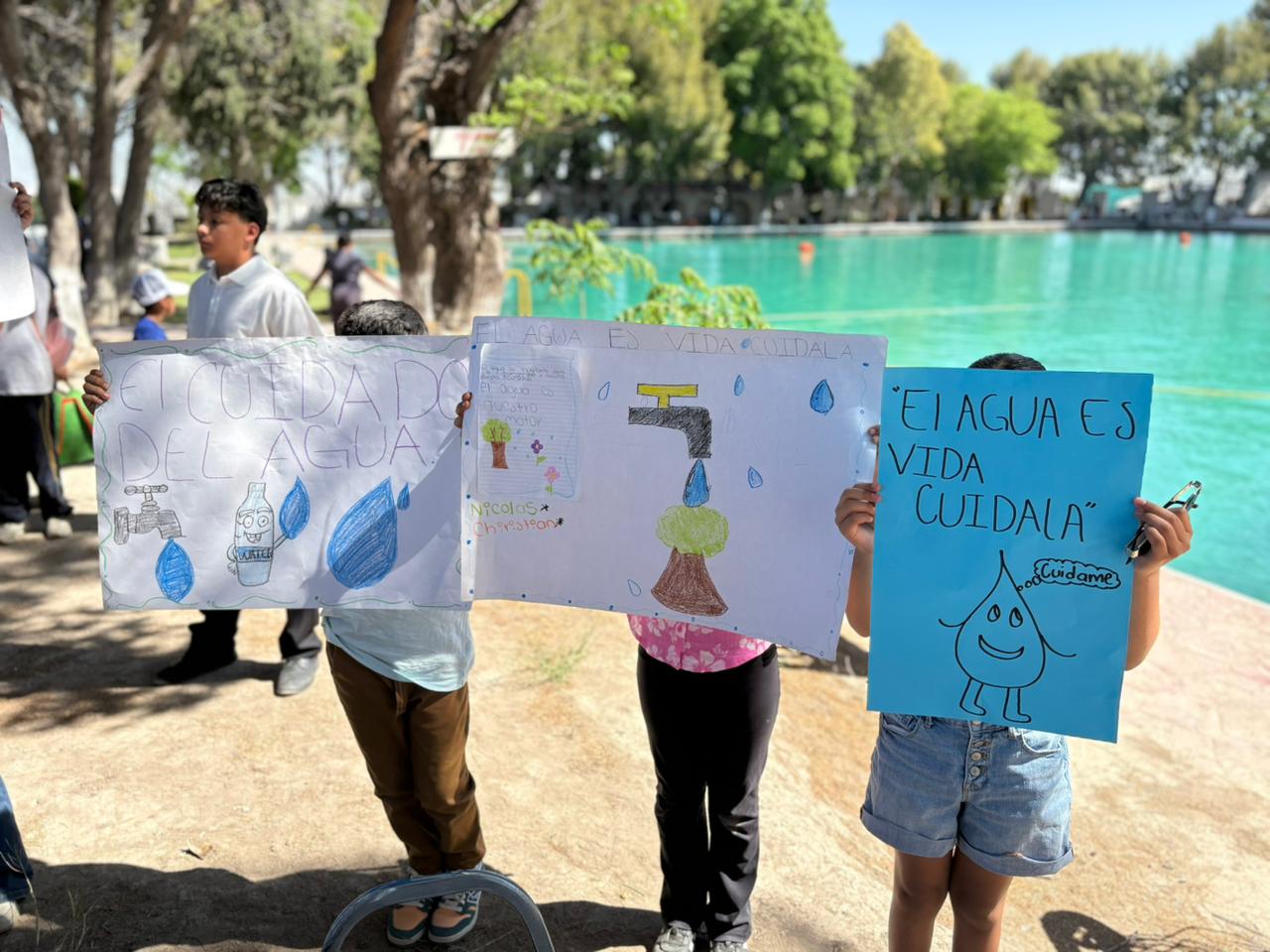 Encabeza San Isidro marcha por el agua