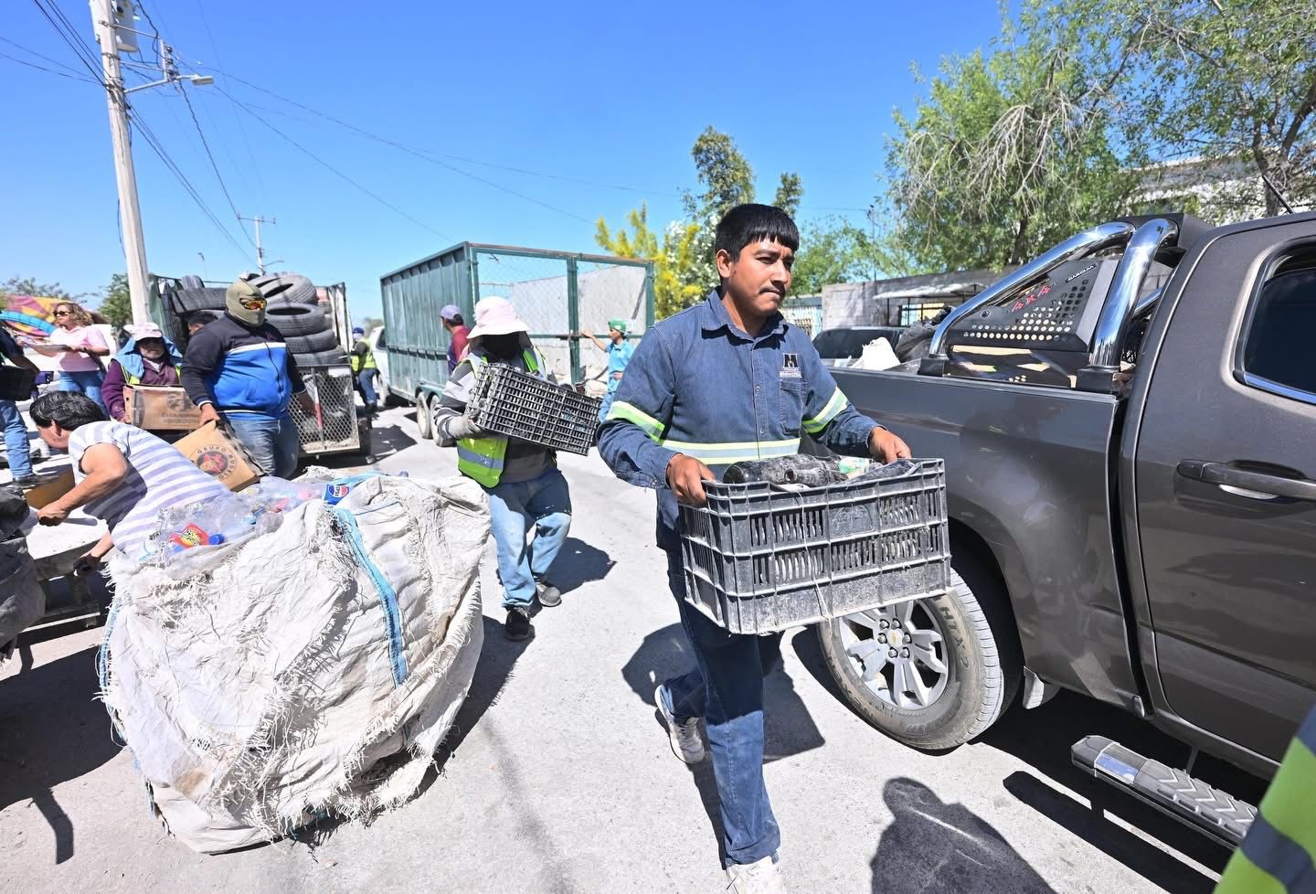 Intensifica limpieza el municipio de Monclova