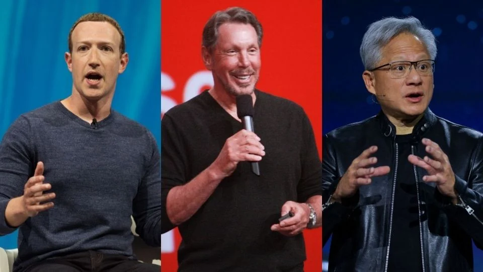 Mark Zuckerberg, Jensen Huang y Larry Ellison integrarán el consejo asesor de IA de Trump, revela el Wall Street Journal