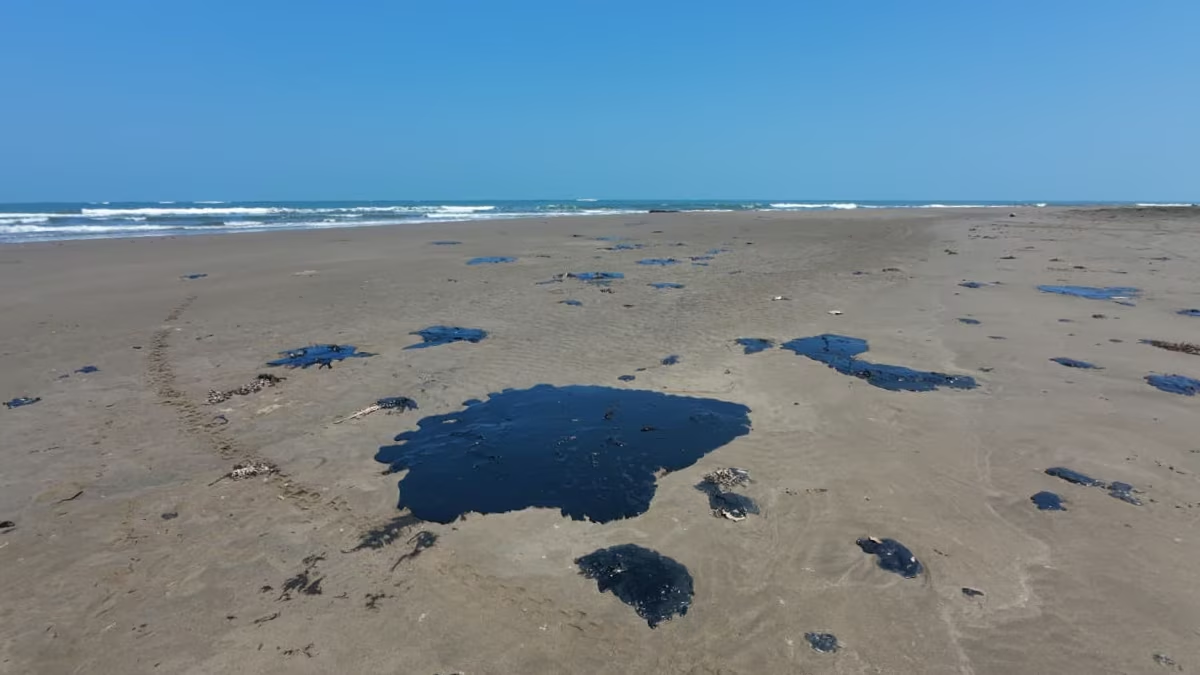 ‘No se quita’: Veracruzano acusa que su nieta entró al Río Papaloapan y salió ‘cubierta’ de hidrocarburo