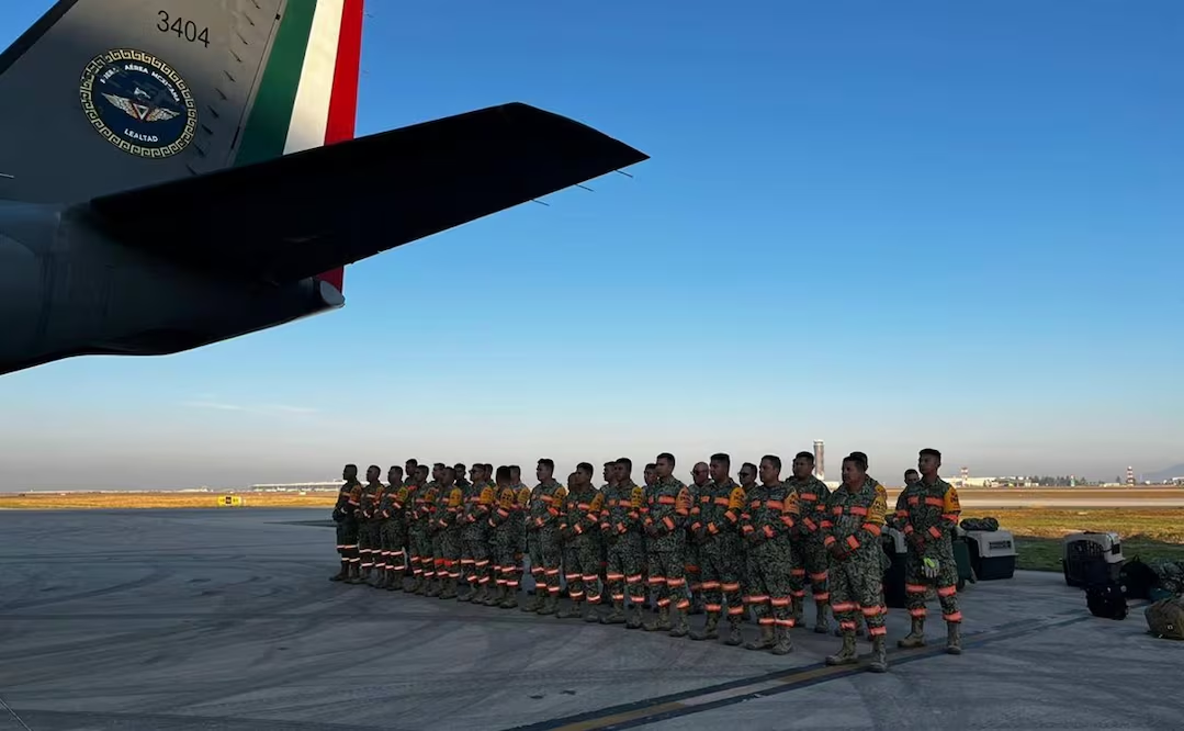 Llegan grupo de militares expertos en rescate a Mazatlán; se sumarán a labores de extracción de trabajadores atrapados en mina de El Rosario