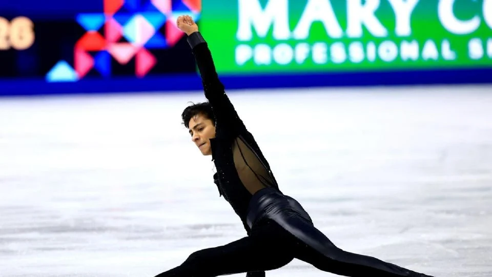 Mexicano en la élite: Donovan Carrillo termina decimonoveno en el Mundial de Patinaje Artístico de Praga