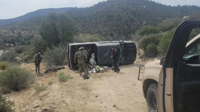 Seis mu3rtos y dos soldados heridos dejan enfrentamientos en delegaciones de Ensenada