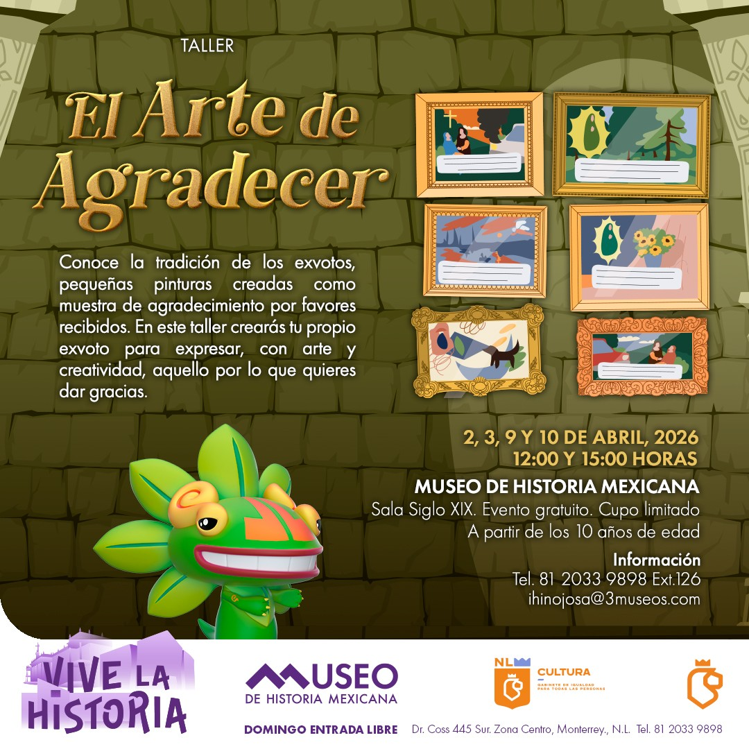 Exvotos cobran vida en taller del Museo de Historia Mexicana