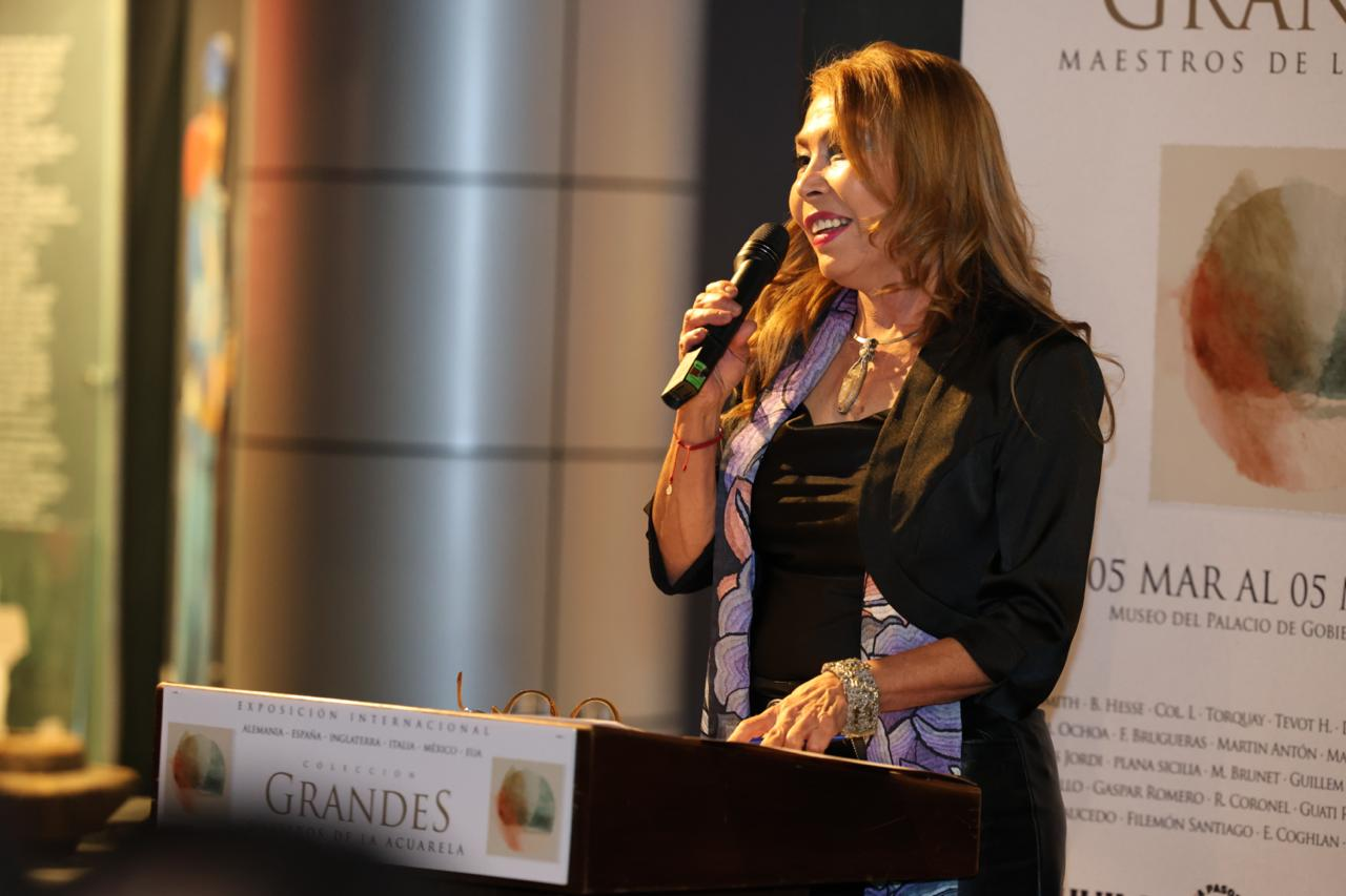 Inauguran “Grandes Maestros de la Acuarela” en el Museo de Palacio