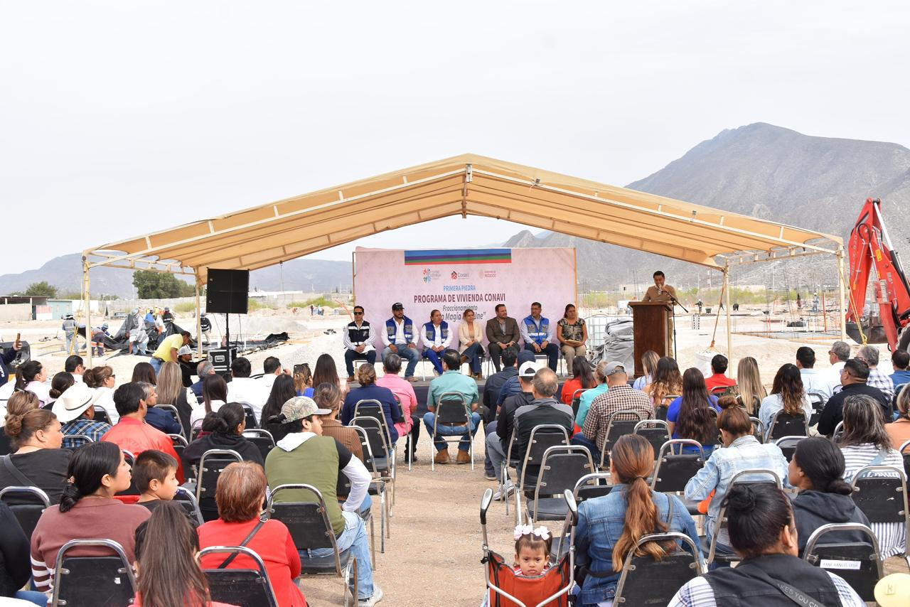 Arranca construcción de 118 viviendas en Cuatro Ciénegas para fortalecer el patrimonio de las familias
