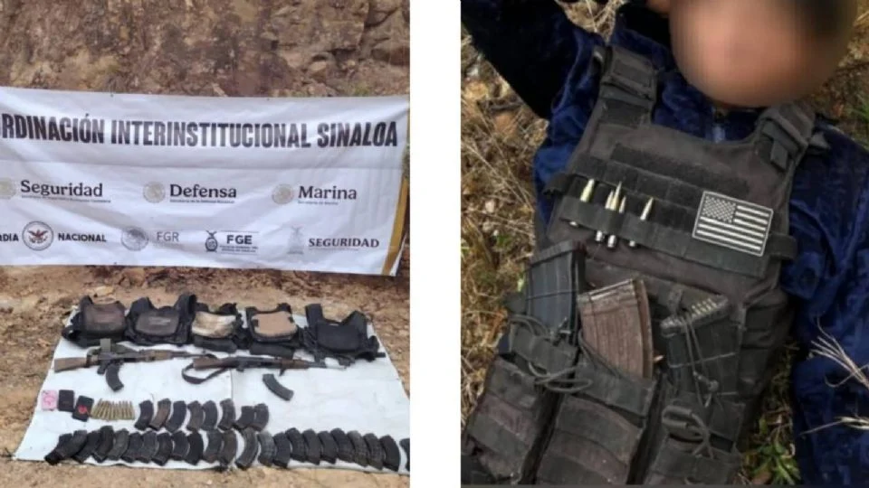 Hallan campamento del crimen organizado en Concordia; detienen a un civil arm4do