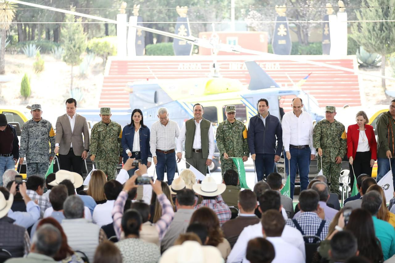 ARRANCAN EN COAHUILA GRAN OPERATIVO PARA LA PREVENCIÓN Y COMBATE A INCENDIOS FORESTALES