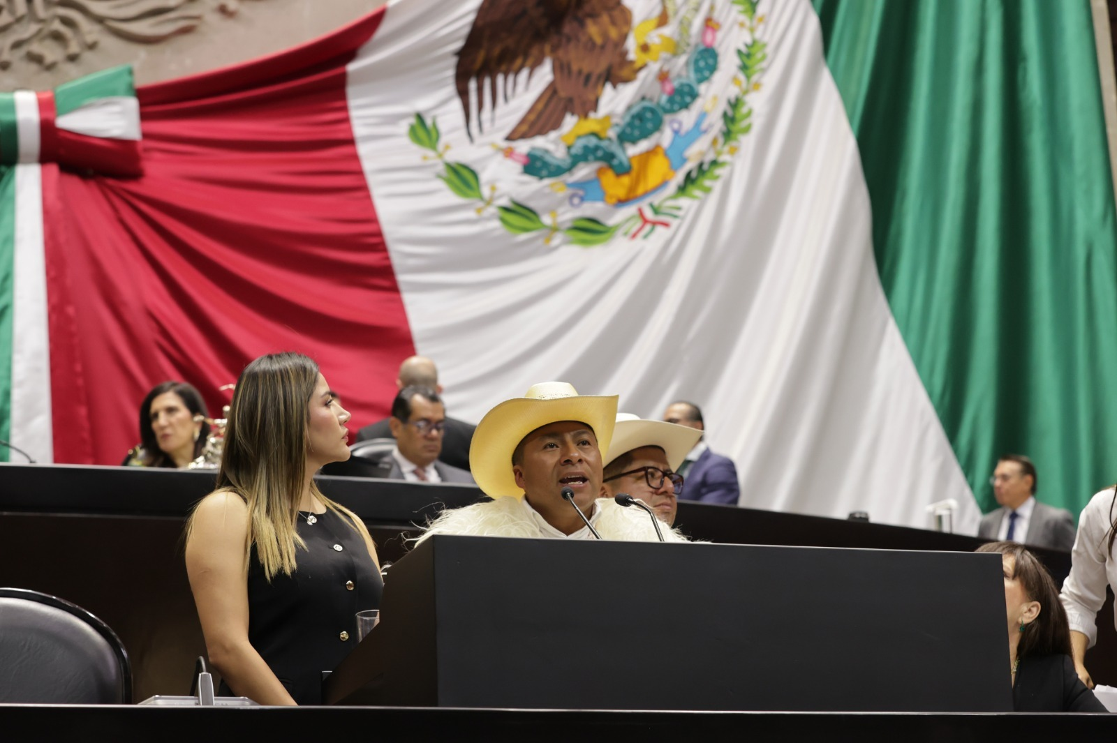 Ante diputadas y diputados, hablante de tsotsil afirma que una lengua que se usa, se vive y se transmite es una que resiste