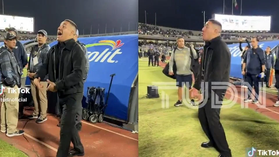 Efraín Juárez encara a la tribuna y se señala los g*nitales para presumir la ‘garra’ de Pumas ante Cruz Azul: “Aquí hay hue…”