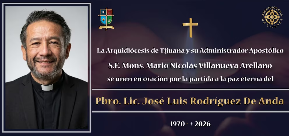 Quién es el sacerdote que fue hallado muerto en un motel en Tijuana: iglesia lamenta el deceso