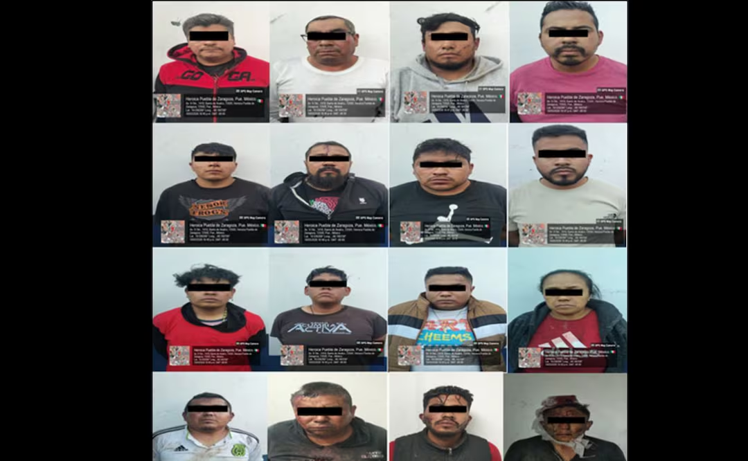 Caen 16 presuntos integrantes de La Familia Michoacana en Puebla; les aseguran diversas drog4s, arm4s y cartuchos