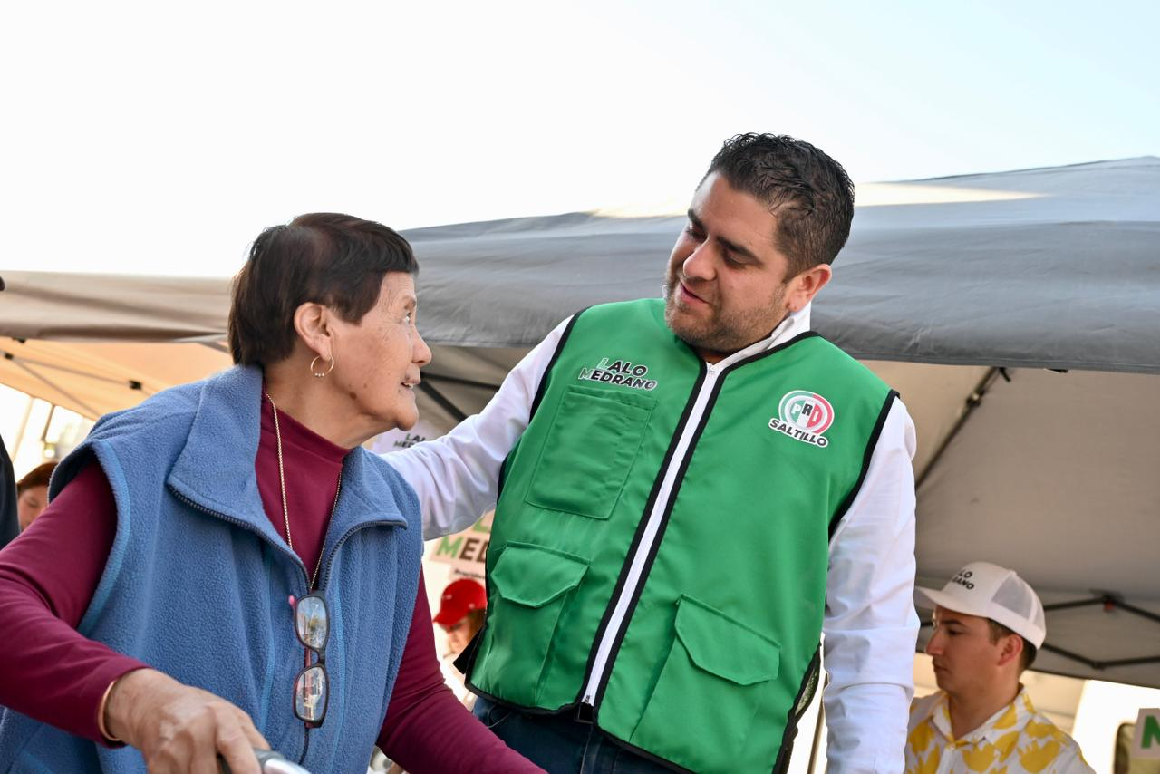 Acerca PRI Saltillo huevo a bajo costo a la colonia Virreyes Obrera