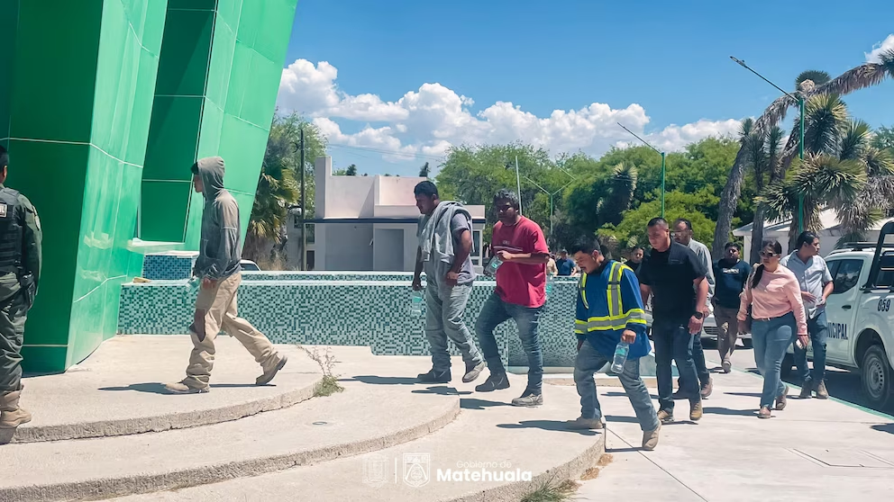 Localizan con vida a los 7 electricistas reportados como desaparecidos en Matehuala, San Luis Potosí