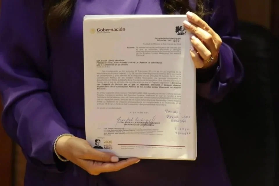Dictaminarán reforma electoral de Sheinbaum el martes