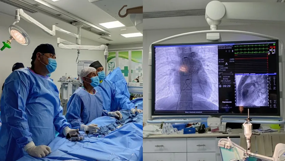Corrigen defecto cardiaco en IMSS; sin abrir corazón