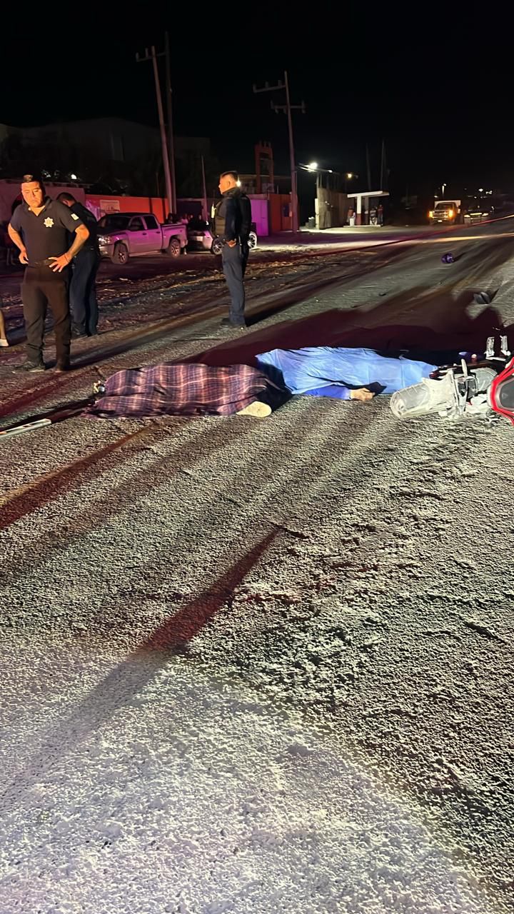 Tragedia carretera; pareja pierde la vida