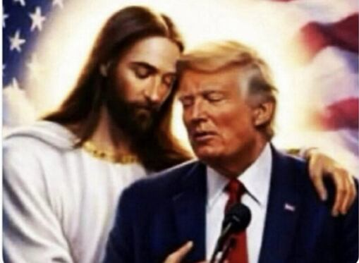 Trump lo vuelve a hacer: postea imagen con Jesús creada con IA; «a la izquierda radical no le gustará», dice