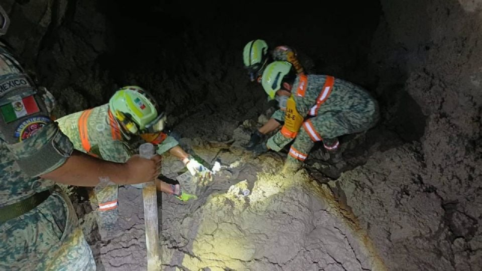 Localizan m*erto al cuarto minero atrapado tras colapso en Sinaloa después de 33 días de trabajos