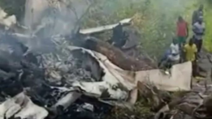 Se estrella avioneta en Sudán del Sur; reportan al menos 14 mu3rtos