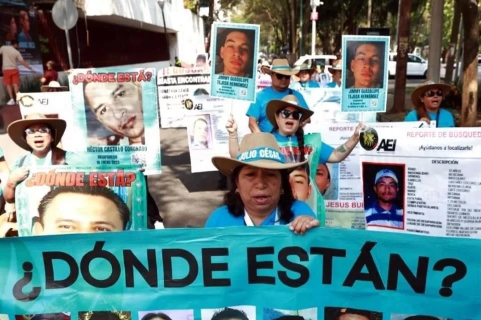 ‘¿Nuestros hijos dónde están?’ ,marchan buscadoras en CDMX