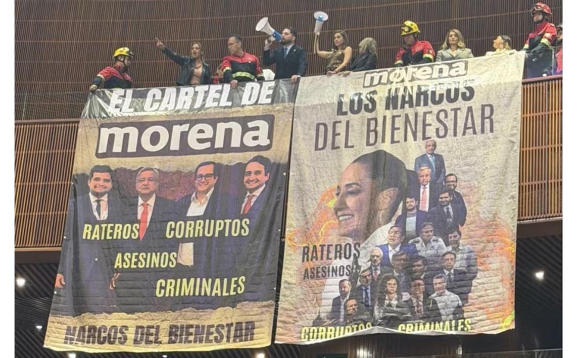 Acusan en San Lázaro al partido guinda por narco