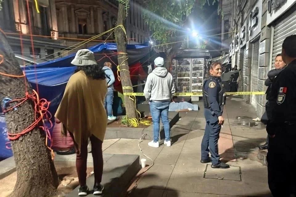 Muere profesor de la CNTE en plantón de la CDMX