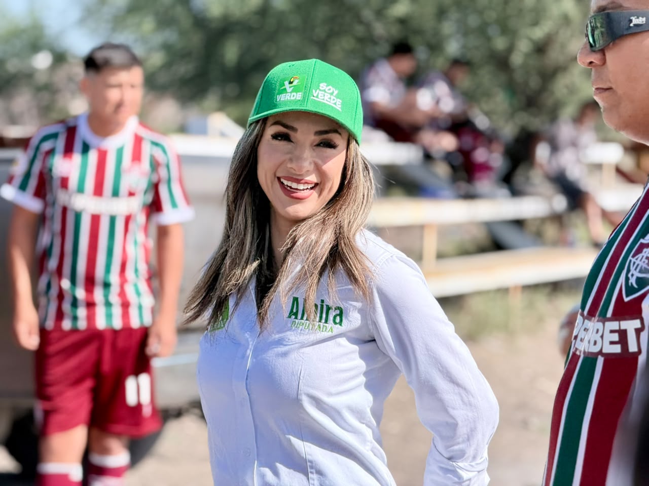 Promete Alhira Reséndiz defender presupuesto para deporte y campo