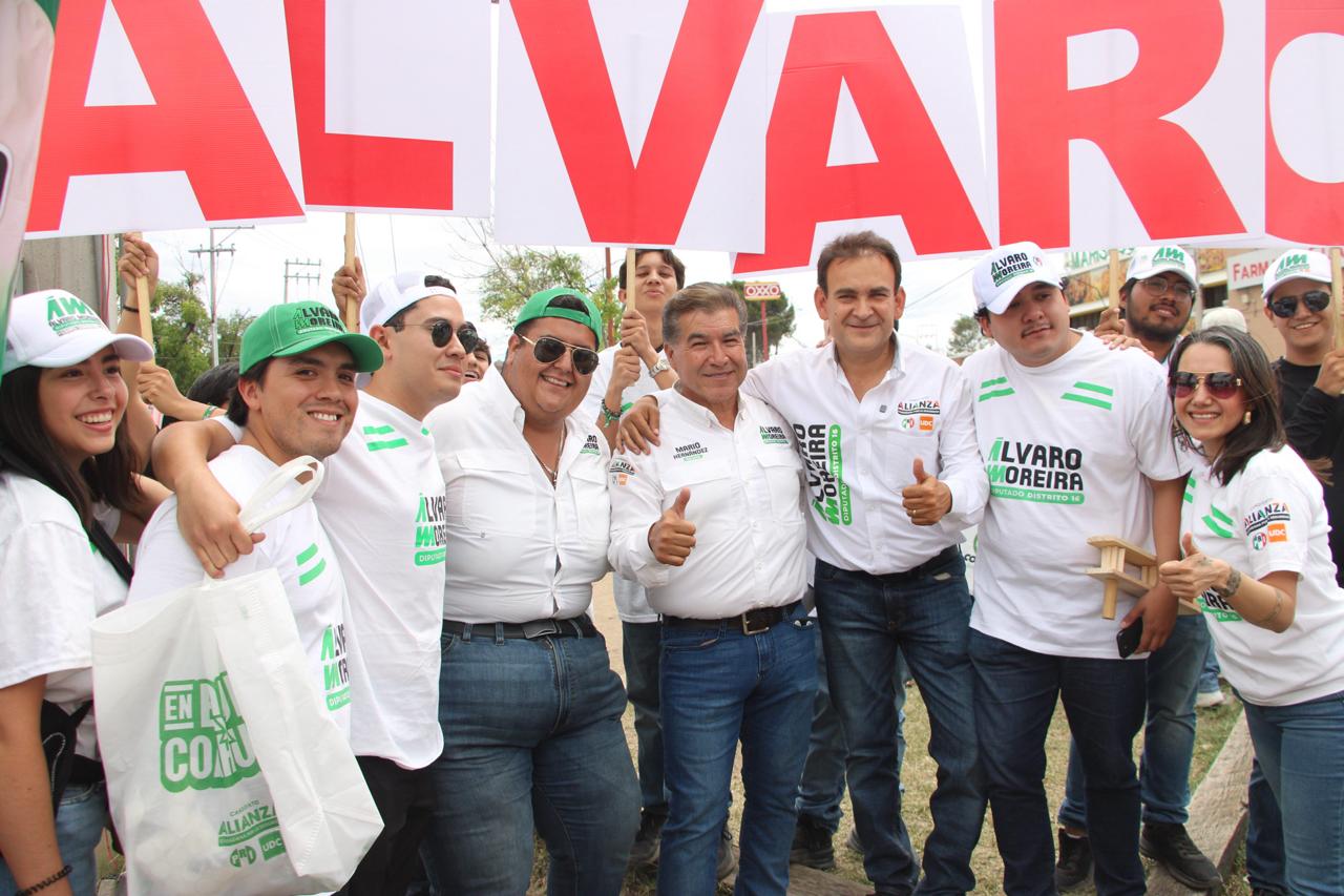 Reafirma Álvaro Moreira compromiso con colonias