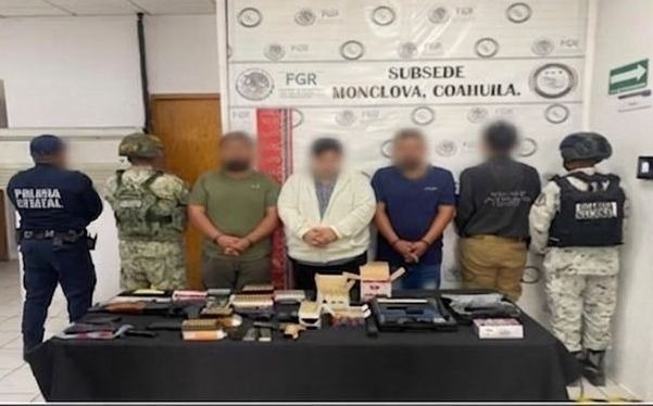 ACCIÓN COORDINADA LOGRA INCAUTAMIENTO DE ARSENAL