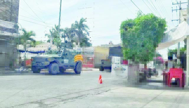 Cae bomba en el centro de Escuinapa, Sinaloa