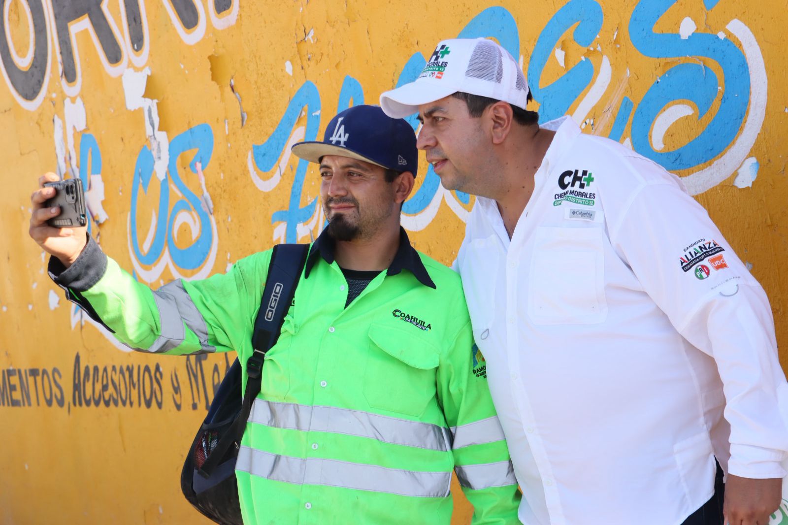 Dan a Chema respaldo total en el Distrito 12