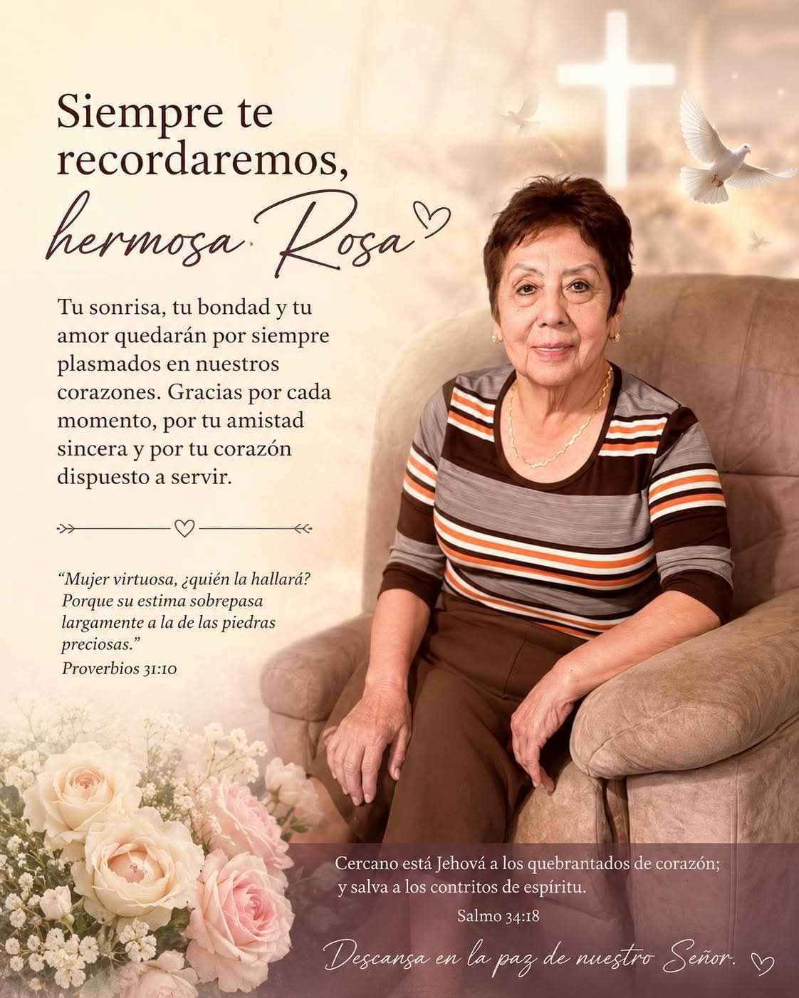 Consternación en Ciénegas ante deceso de Rosa Ibarra