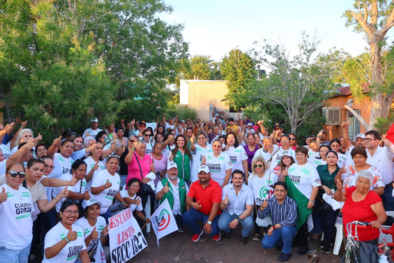 Refrenda Sabinas total apoyo a Claudia Garza