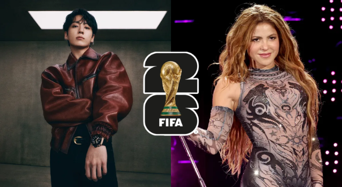 ¡Jungkook y Shakira hacen historia! Los únicos artistas en más de una ceremonia oficial del Mundial