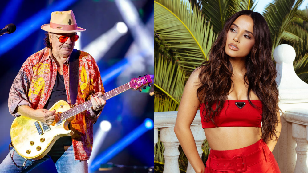 Carlos Santana y Becky G estrenan canción sobre la realidad migrante en Estados Unidos
