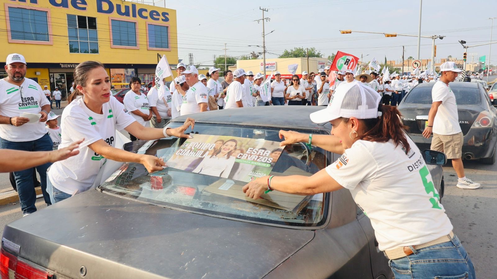 Suma Esra Cavazos respaldo en colonias