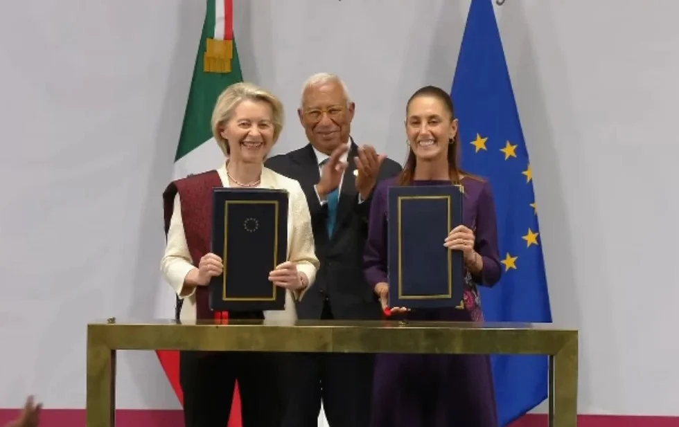 Firman México y UE acuerdo modernizado