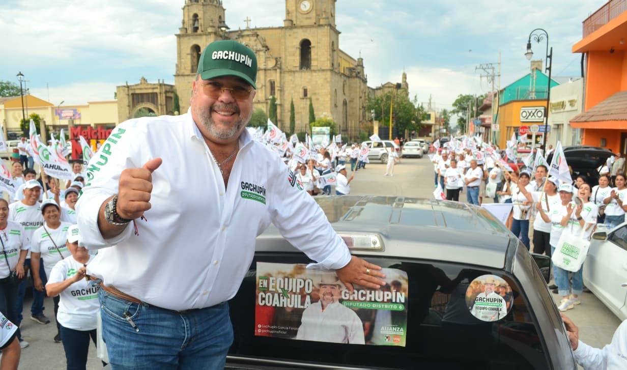 GACHUPÍN DEMUESTRA MÚSCULO CON GRAN JORNADA CIUDADANA