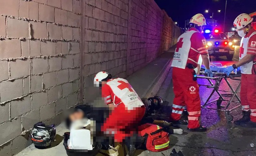 Muere joven de 20 tras derrapar en motocicleta