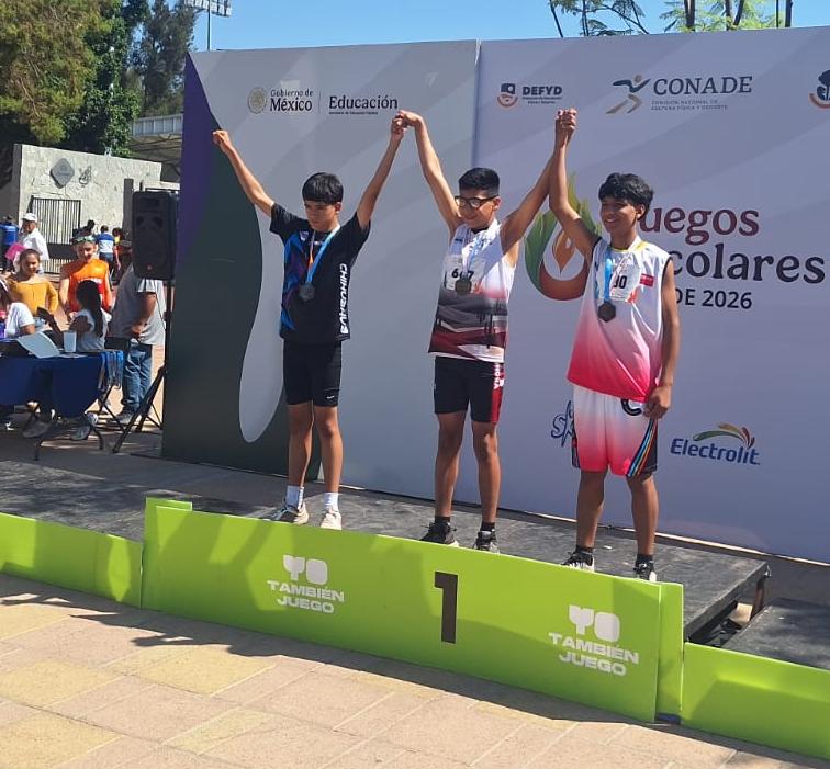 Sabinense sube al podio en los 150 metros planos