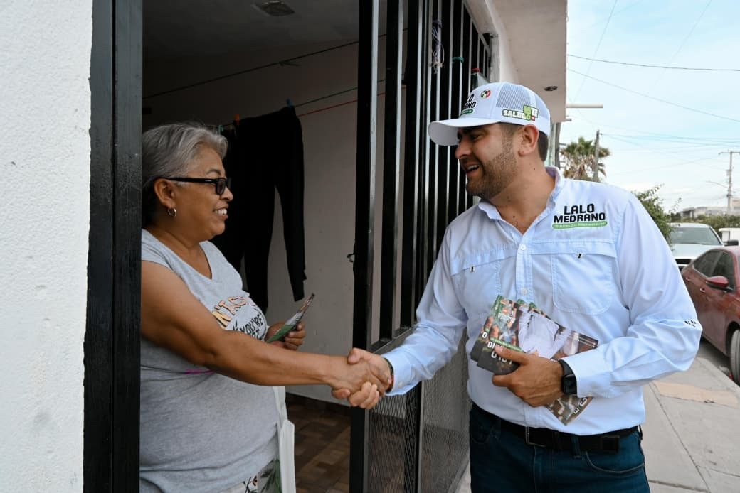 Va Lalo Medrano por más inversión en las colonias