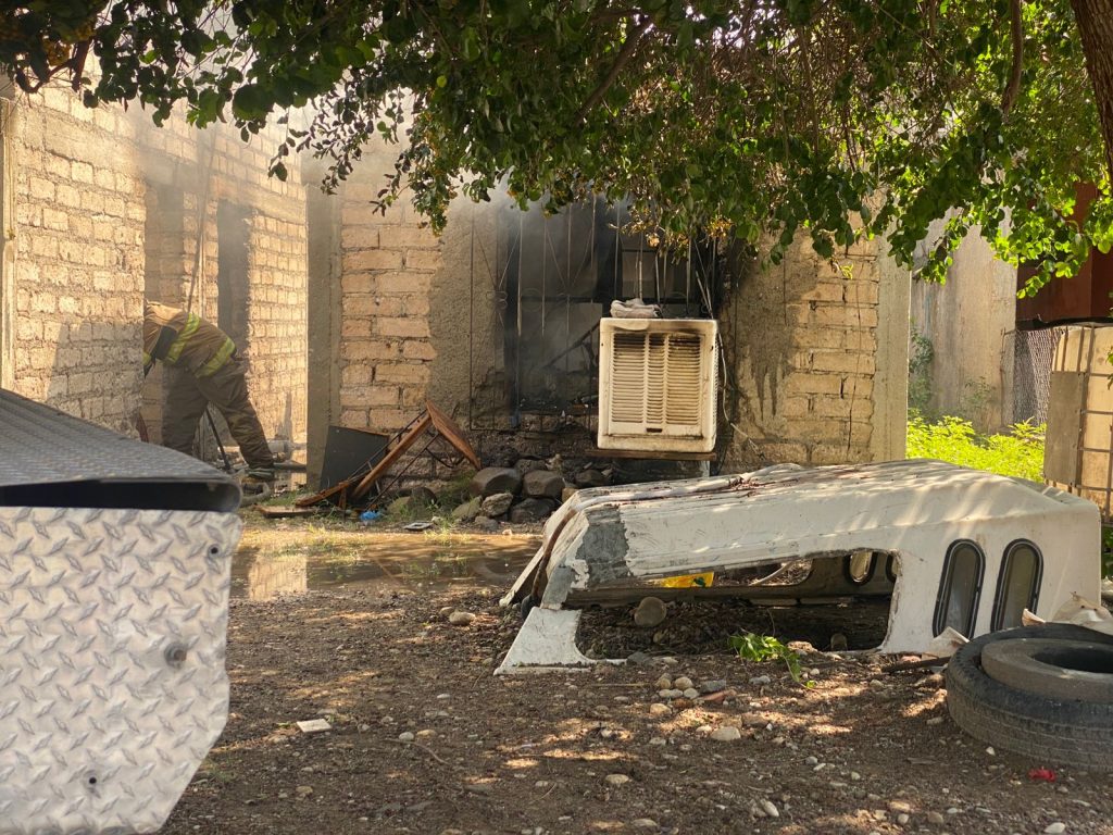 Incendia adicto una casa en Nueva Rosita