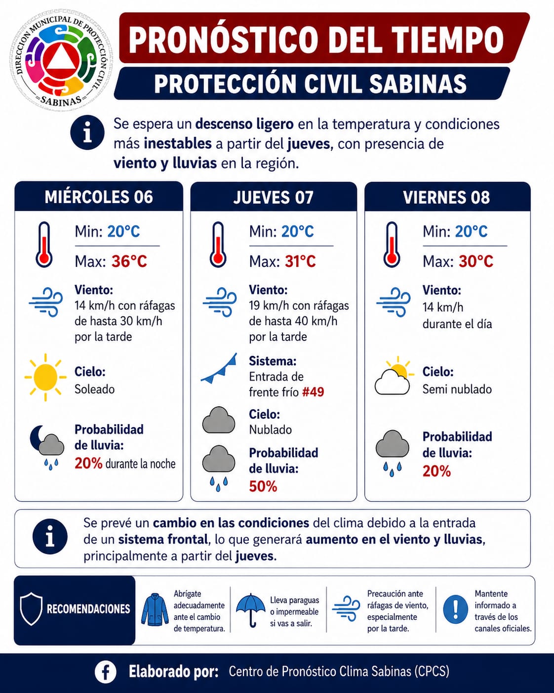 Dará calor tregua a la Carbonífera