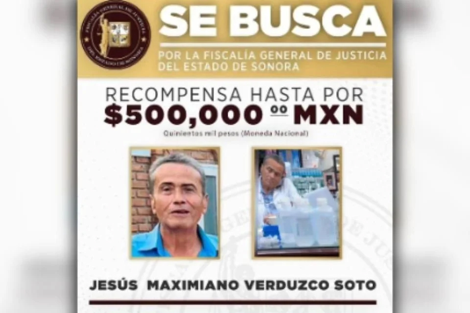 Ofrecen medio millón por doctor que daba sueros en Sonora