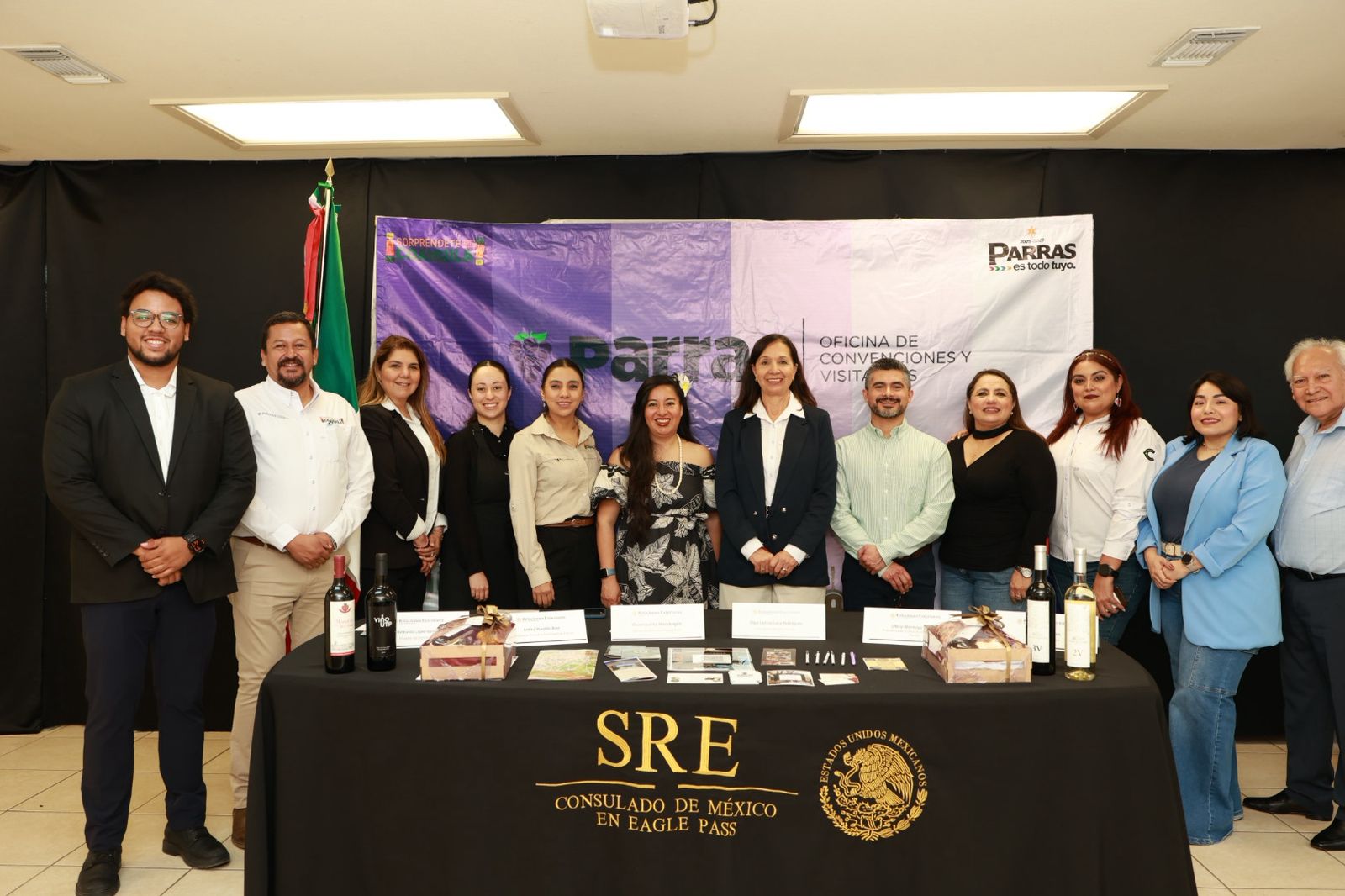 Presentan en Eagle Pass la riqueza turística de Parras