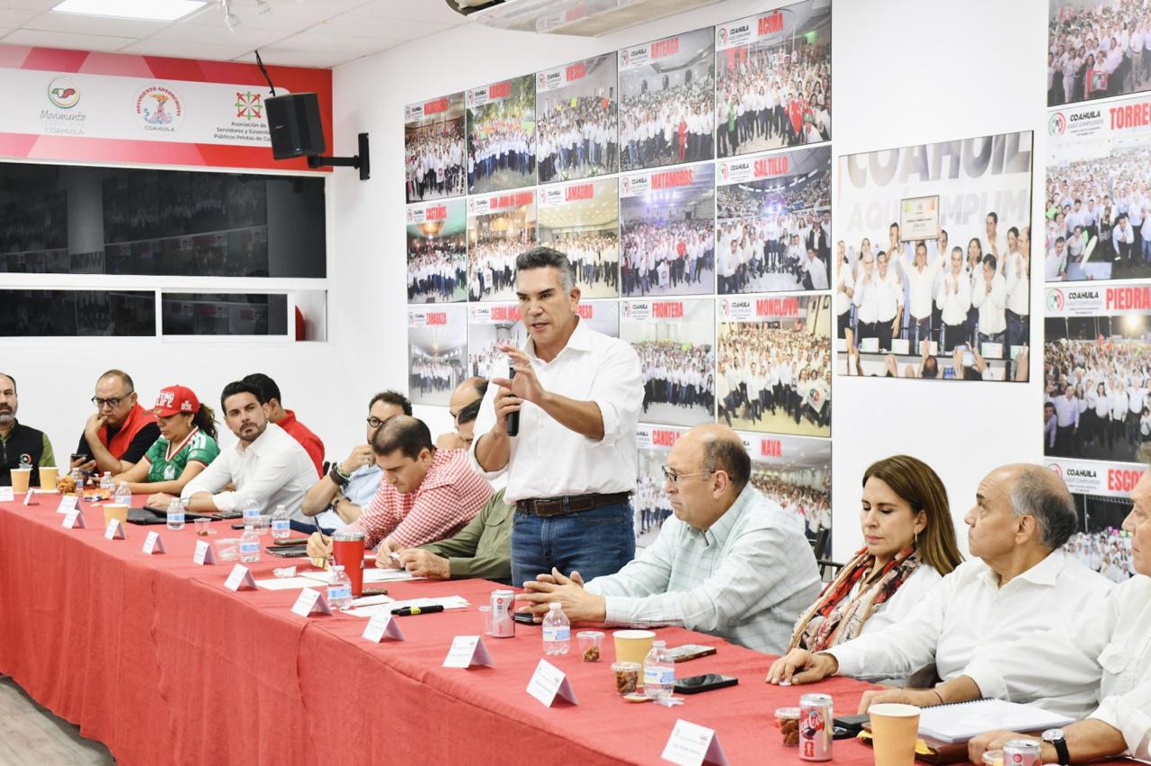 CON GRAN UNIDAD Y FORTALEZA, EL PRI CIERRA FILAS EN COAHUILA