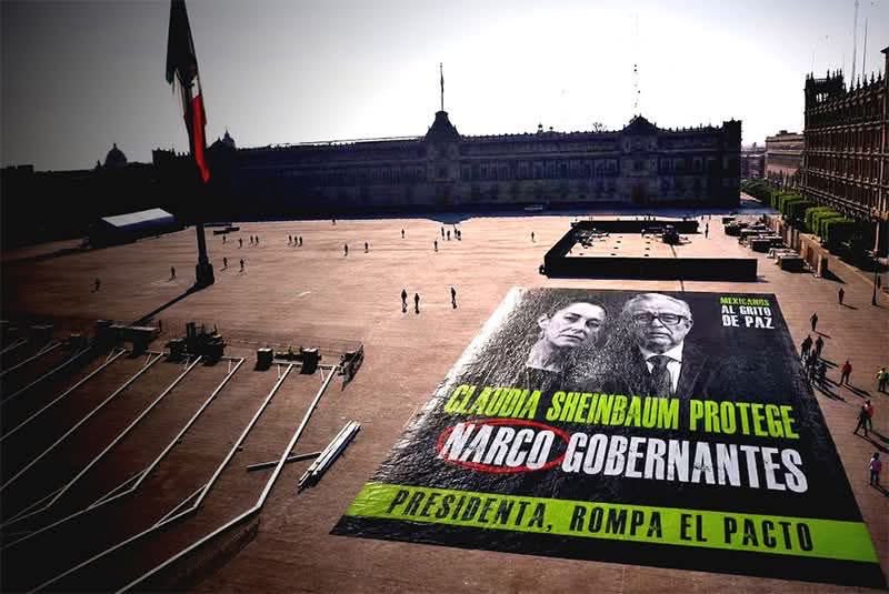 Exhiben protección a “narcogobernantes”