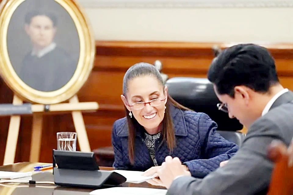 Hablan Trump y Sheinbaum sobre seguridad y comercio